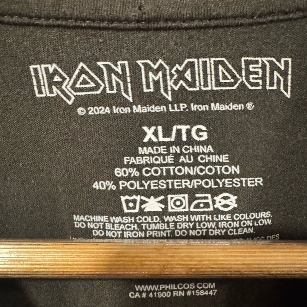 Iron Maiden Legacy of The Beast Official T-Shirt - Picture 4 of 6